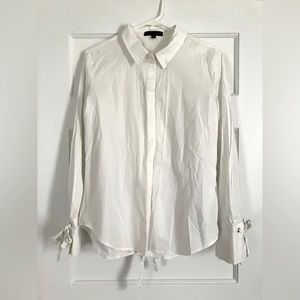 White button down shirt